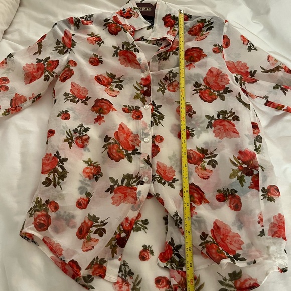 The Kooples cotton and silk floral lightweight shirt - Picture 10 of 10